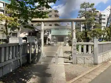 小島八幡神社の鳥居