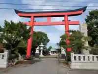 白老八幡神社の鳥居