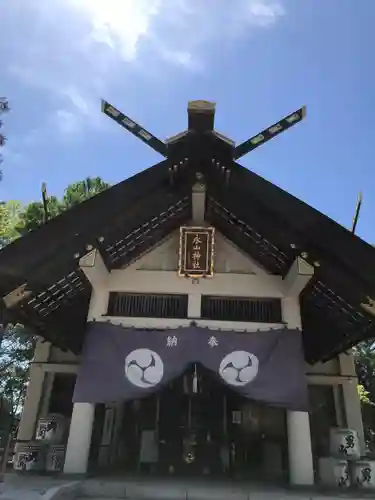 永山神社の本殿