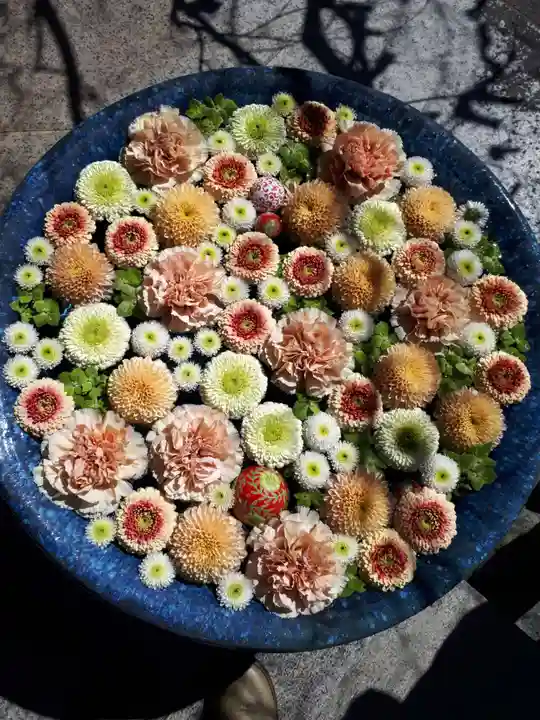 行田八幡神社の手水舎