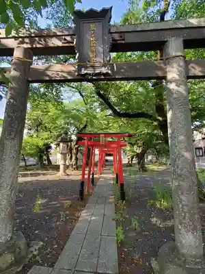 狐ヶ森稲荷神社の鳥居
