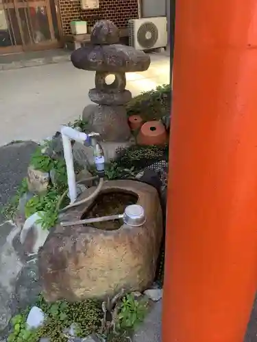 奥町伏見稲荷の手水舎