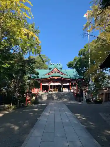 多摩川浅間神社の本殿・本堂