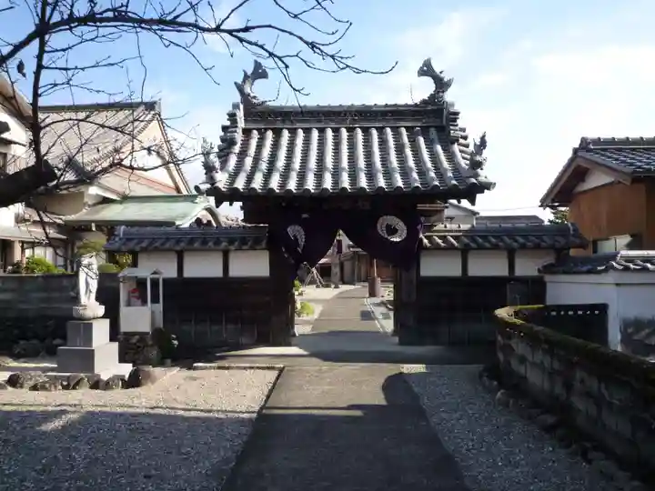 昌久寺の山門・神門