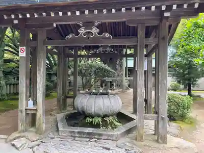 根香寺の手水舎