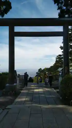 大山阿夫利神社の鳥居