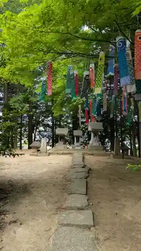 滑川神社 - 仕事と子どもの守り神(福島県)