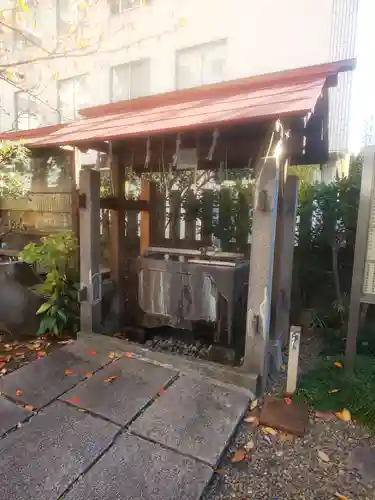 新川大神宮の手水舎