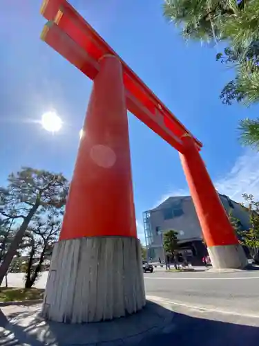 平安神宮の鳥居