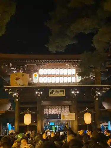 明治神宮の山門・神門