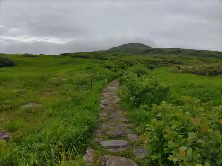 御田原神社の周辺