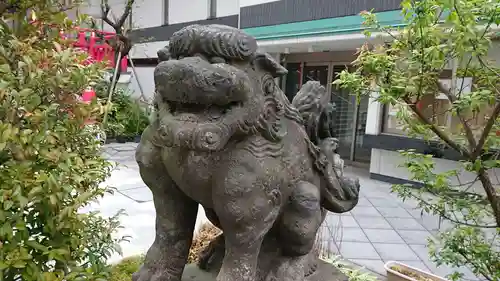 成子天神社の狛犬