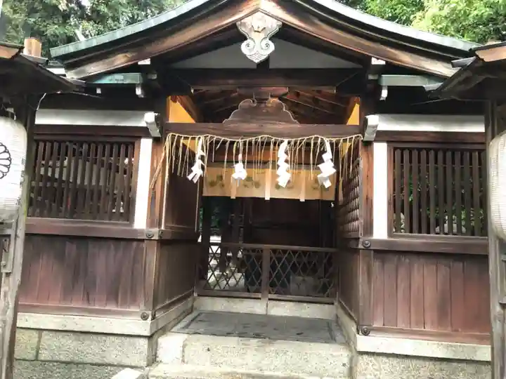 賀茂波爾神社(賀茂御祖神社境外摂社)の本殿・本堂
