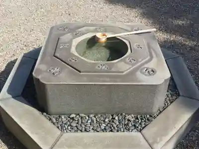 龍田大社の手水舎