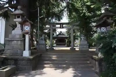 八坂神社（葛生町）の鳥居