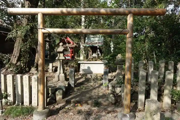 積川神社の鳥居