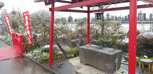 泉竜寺(乙女不動尊)の手水舎