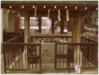 高円寺氷川神社の手水舎