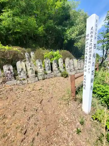 西場の百観音(勧行寺跡)の仏像