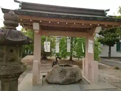 皇太神社の手水舎
