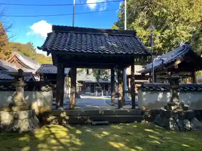 八幡宮(八幡町)の山門・神門