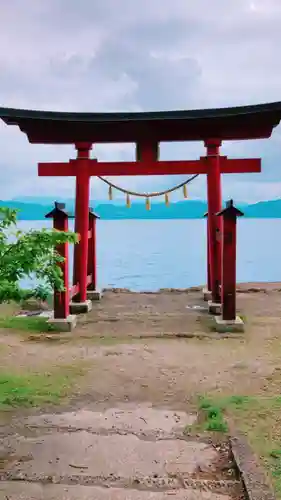 御座石神社の鳥居