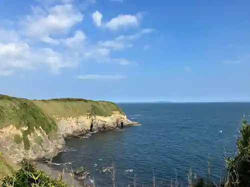 海南神社の景色