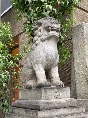 小野照崎神社の狛犬