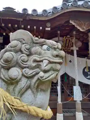 北山鹿島神社の狛犬