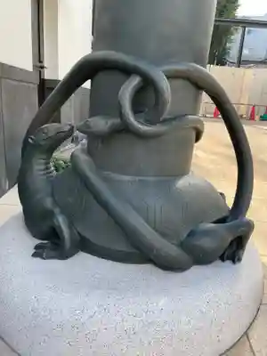 穴八幡宮の狛犬