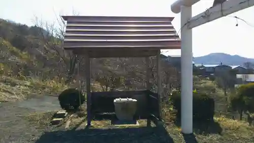 御﨑神社の手水