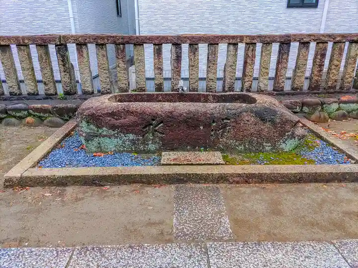 熊野社(新生)の手水舎