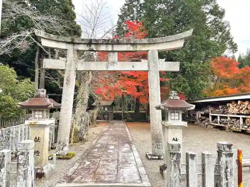 熊原神社の鳥居