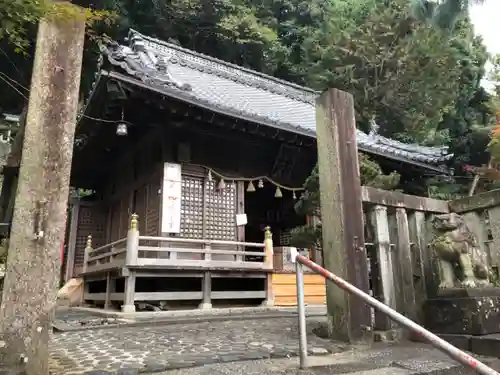 橿森神社の本殿・本堂