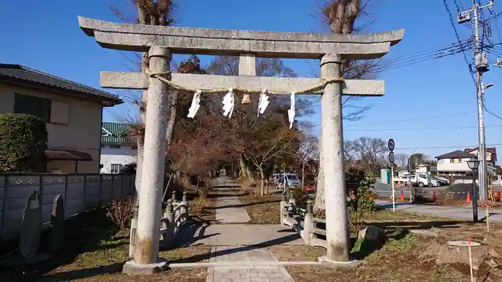野木神社の鳥居