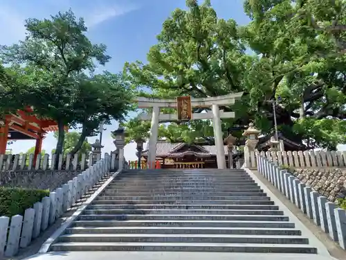 百舌鳥八幡宮の鳥居