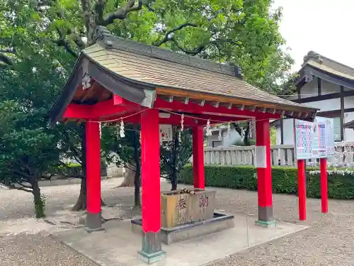 元郷氷川神社の手水舎