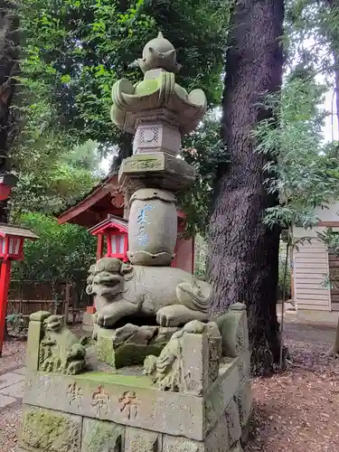 岩槻久伊豆神社の狛犬