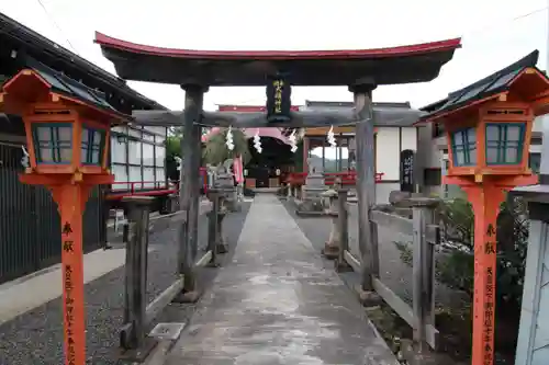 大鏑神社の鳥居