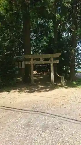 明神社の鳥居