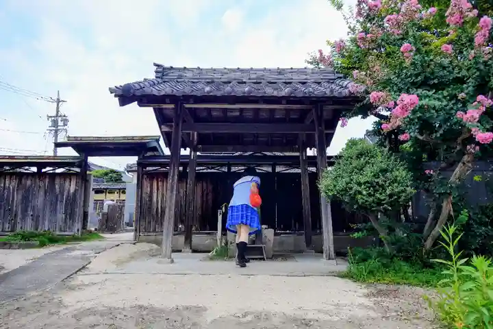 三光院跡の手水舎