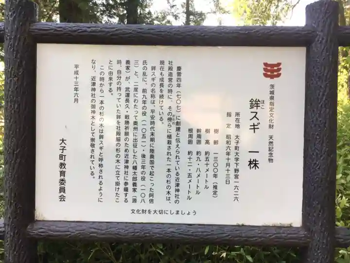 近津神社の歴史