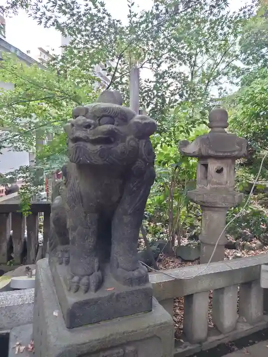 小野照崎神社の狛犬