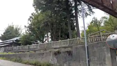 大木白山社の景色