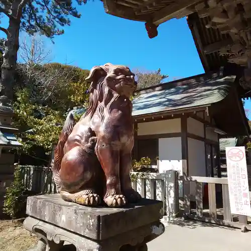 大洗磯前神社の狛犬