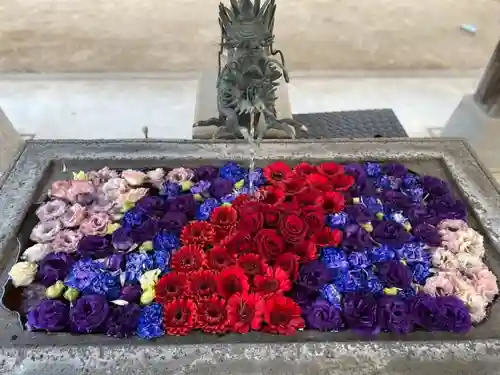 総願寺の手水舎