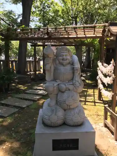 戸部杉山神社の像