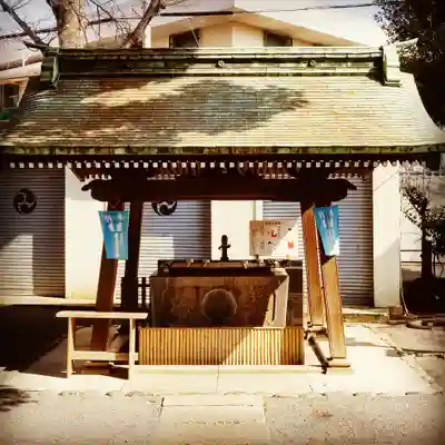 七社神社の手水舎