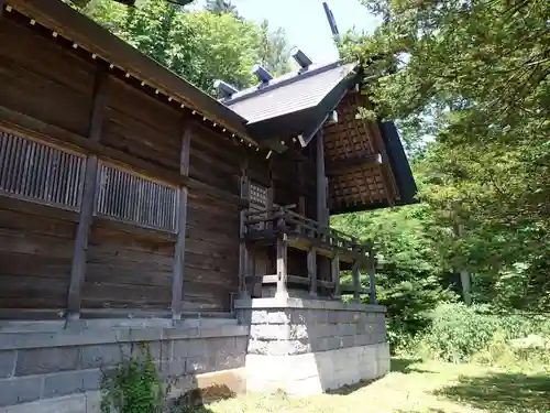 相馬妙見宮　大上川神社の本殿