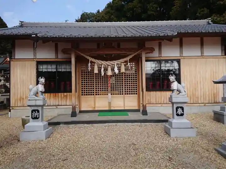 土岐一稲荷神社の本殿・本堂